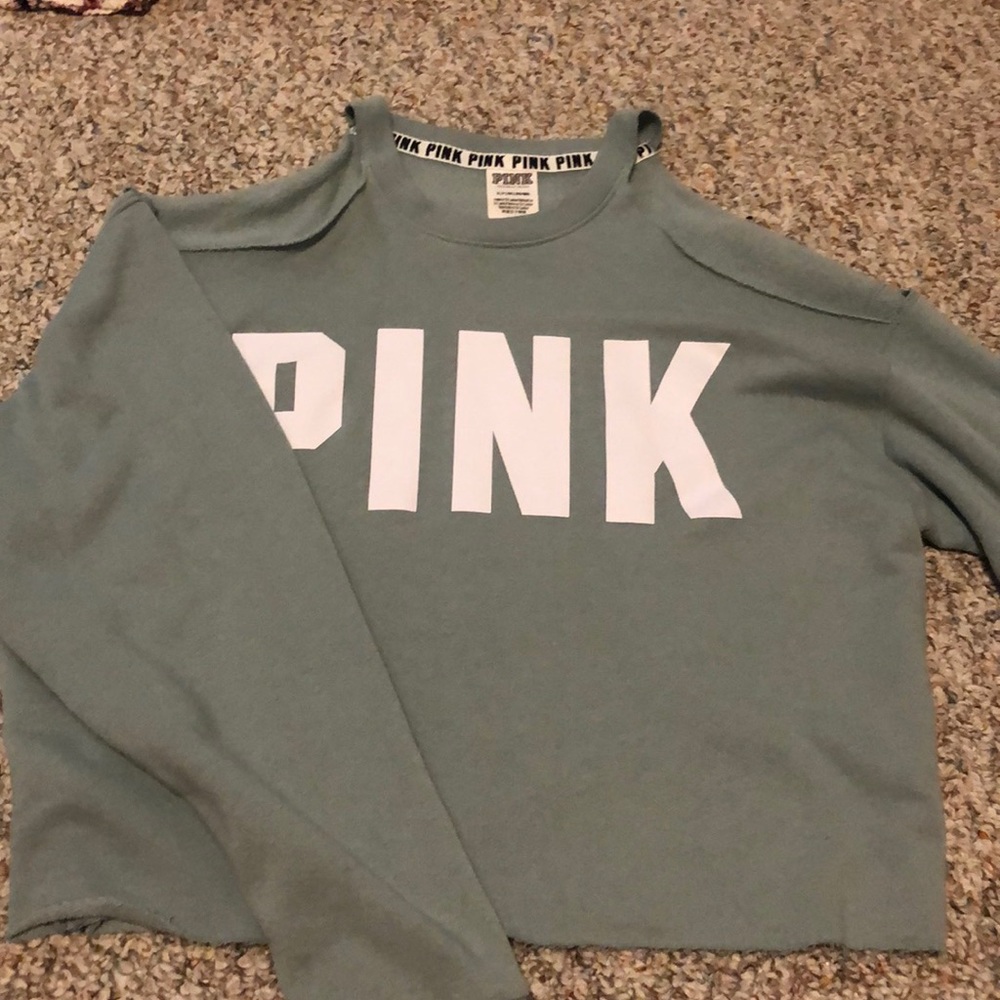 pink hoodie